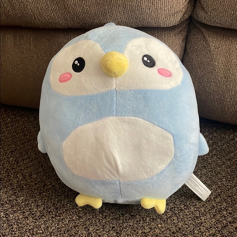Blue Penguin Plush Toy